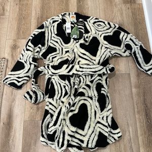 Farm rio wrap coat with belt